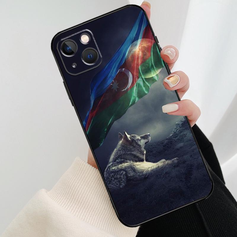 Azerbaijan Buta Flag Phone Case For iPhone 17 Pro Max 16 15 11 13 12 14 Pro Max mini 15 16 Plus 16e 17 Air Cover