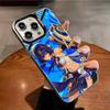Candace Genshin Impact Phone Case For IPhone 17 16 15 14 13 12 11 Plus Pro Max Multicolor Aurora Laser Shockproof Funda Cover