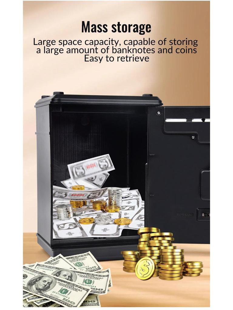 Children's Mini Coin Bank: Safe and Interactive Savings Toy for Early Education