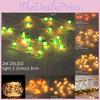Colorful 2m 20led Hanging Christmas Lights Battery Powered For Indoors