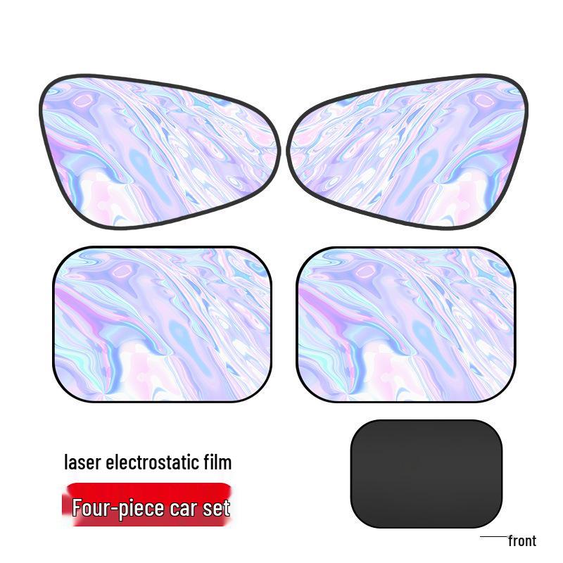 Car Sunshade: Static Suction Sun Visor for Side Windows - Heat Insulation & Sun Protection