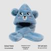 Kids' Windproof Autumn/Winter Hat with Ear Protection & Scarf for Outdoor Cycling