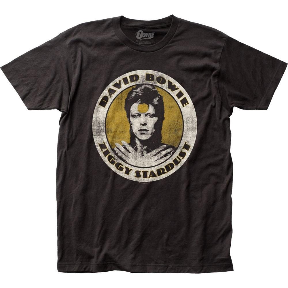 David Bowie Ziggy Stardust Mens T Shirt Music Classic Rock Band Tee New Black Unisex T-Shirt S