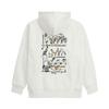 Vans X Riroo Artist Collection Comfortable Casual Hoodie Women hoodies White VN000SPVFS8