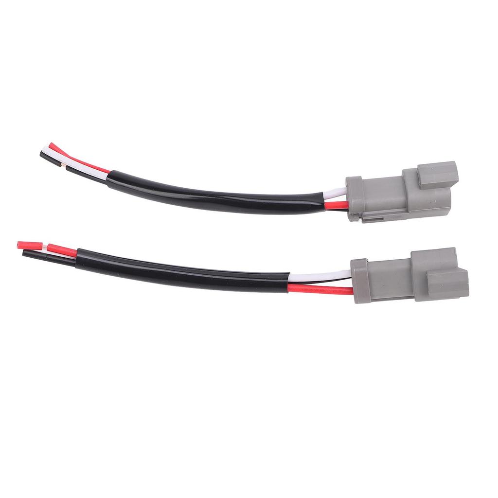 1 Pair 3 Pin DT Connectors Waterproofing Automotive Electrical Connector Wiring Harness for Car Trucks Boats LED Work