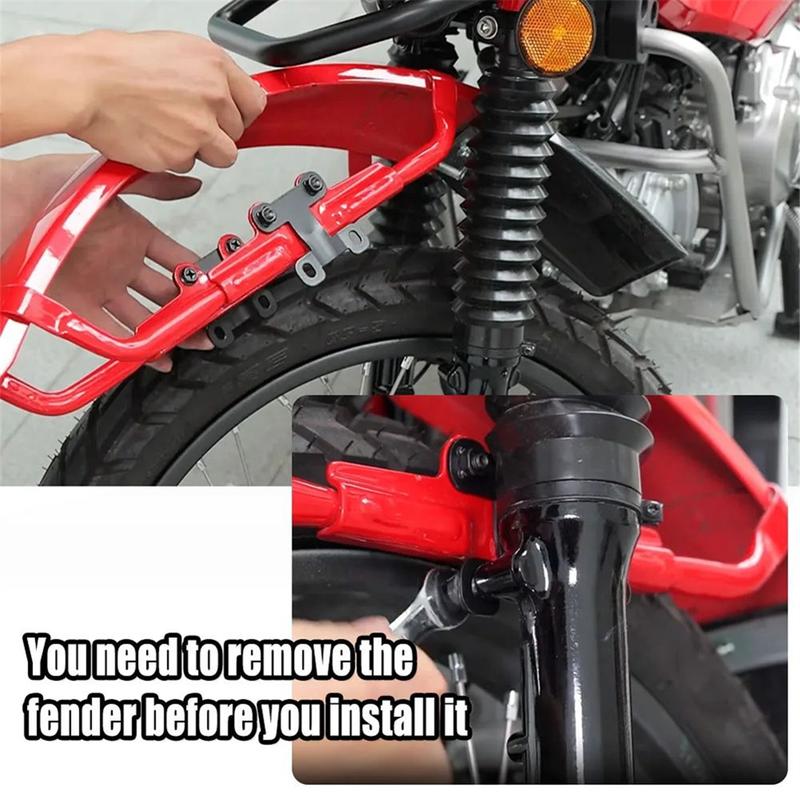 M33K-Front Fender Adapter Lift Kits Motorcycle Accessories Parts for Honda CT125 Hunter Cub Trail 125