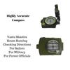 Higly Accurate Waterproof Military Lensatic Compass with Carry Bag for Vastu, Checking Directions