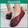 Versatile Soft Sole Flat Shoes With Classic Round Shallow Mouth For Moms