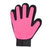 Professional Pet Grooming Glove 2 in 1 Deshedding Brush and Bath Massager for Dogs Cats Rabbits Gentle Hair Remover DeMatting