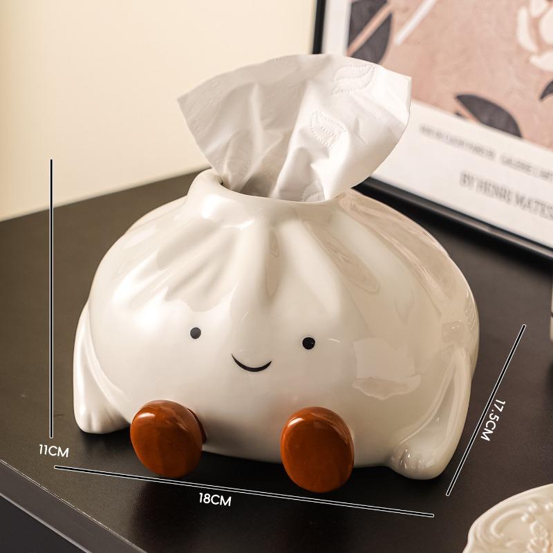 

Ins Cream Wind Tissue Box Ornament Light Luxury High-end Living Room Pumping Carton Household Coffee Table Desktop Decoration