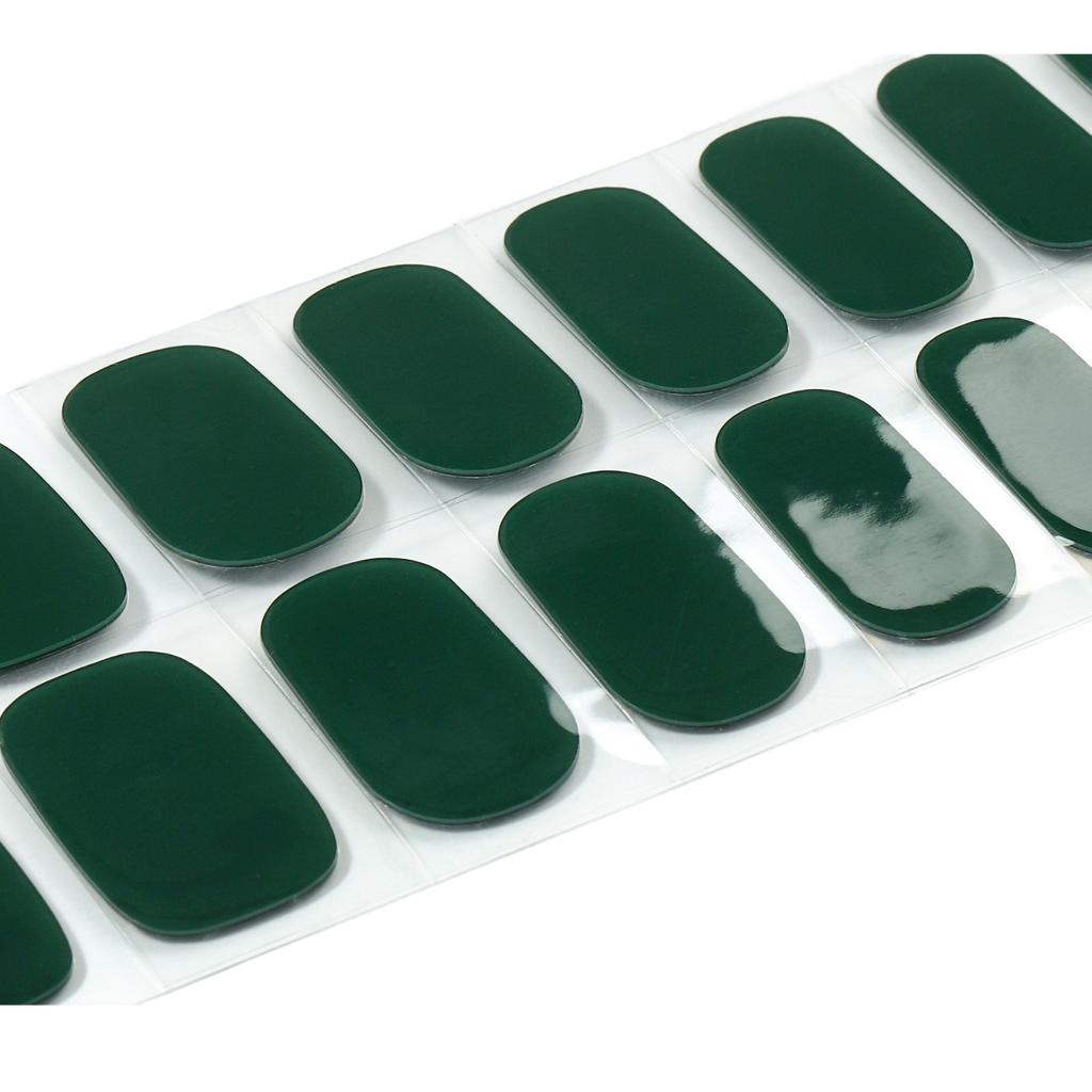 Gel Nail Patch, Phototherapy Soft Nail Second Generation Semi-cured Nail Patch, Waterproof and Long-lasting 3D Manicure Full Patch