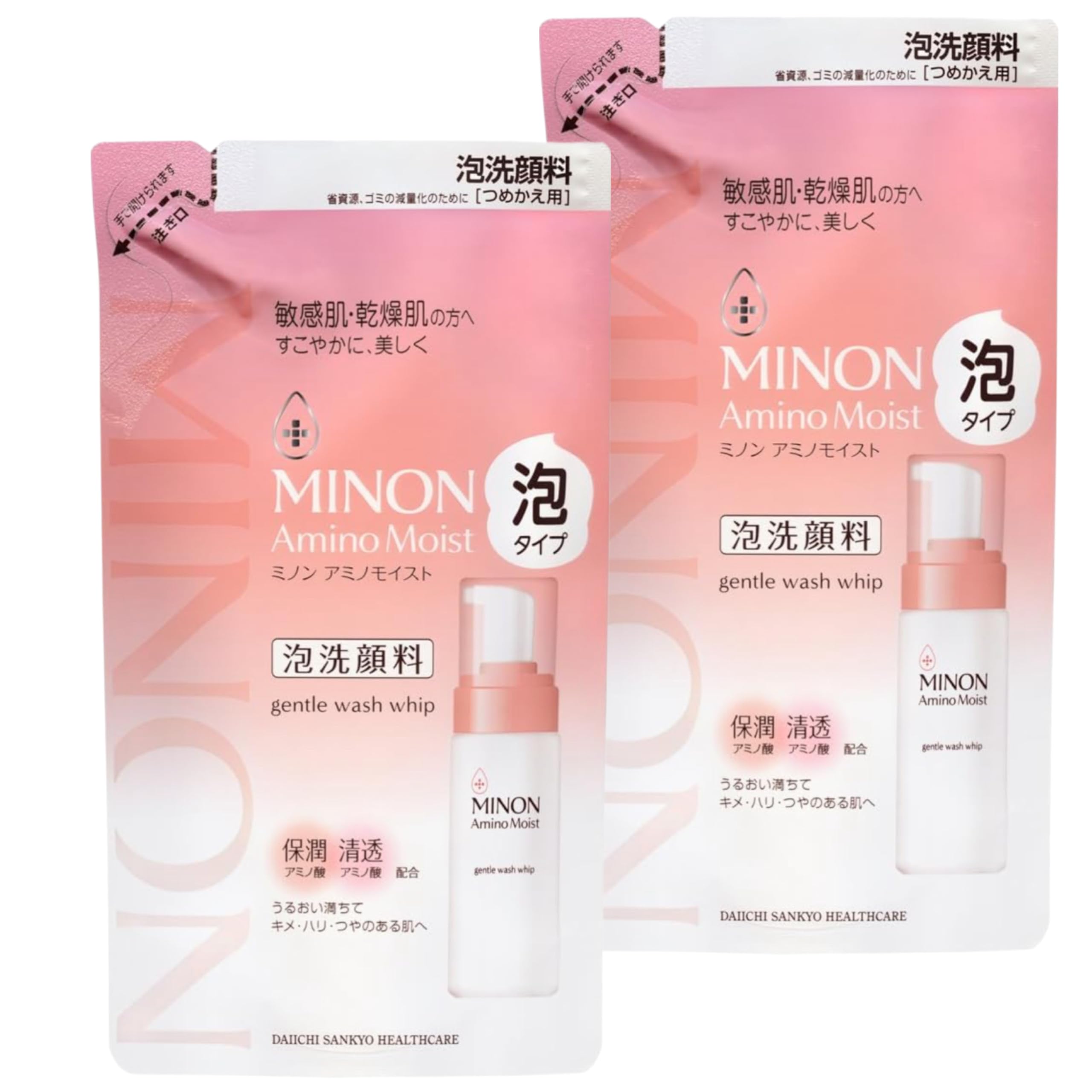 

Купить Minon Amino Moist Нежная пенка для умывания Запасной блок 130 мл x 2 пакета [Оптовая упаковка - Набор из 2 штук]