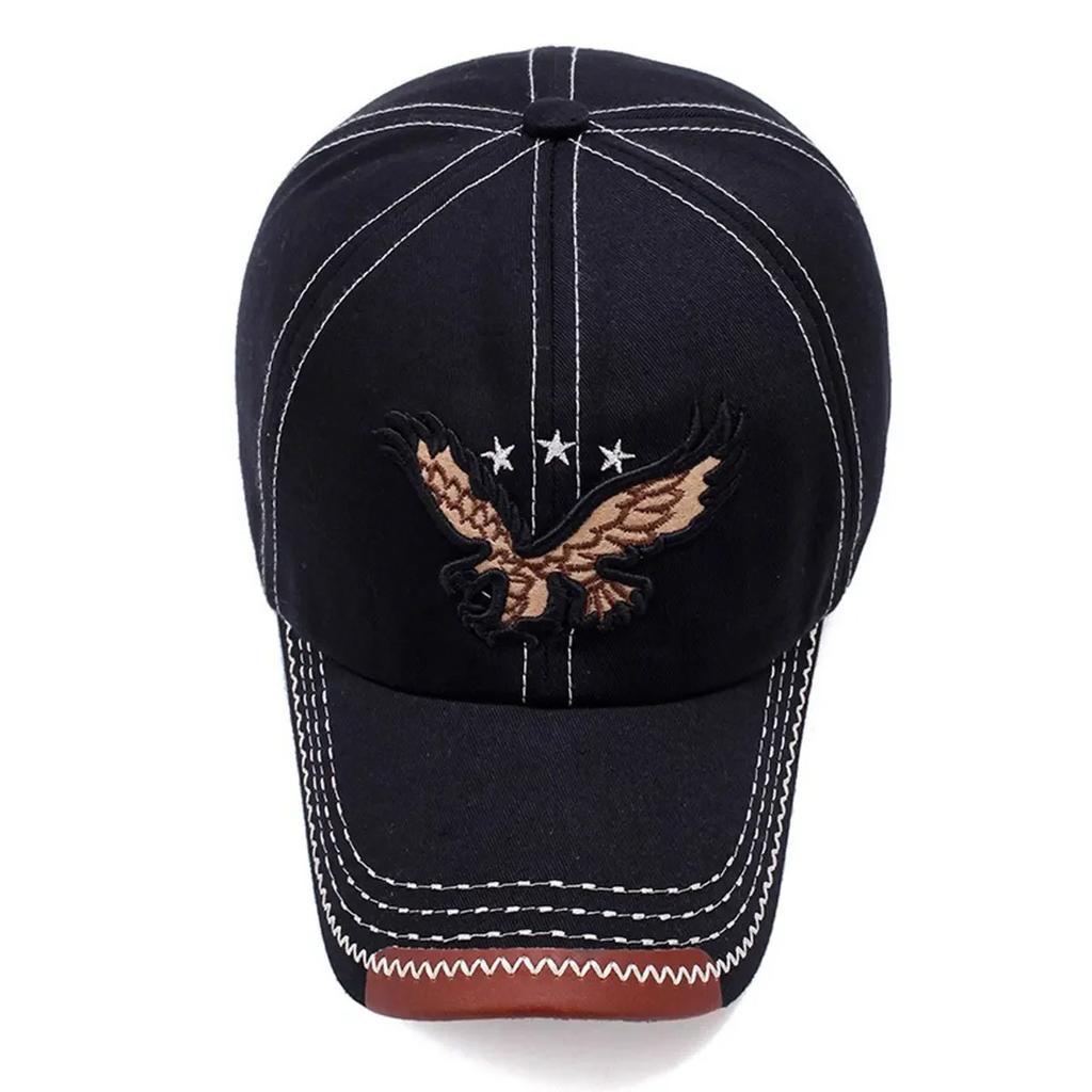 Men's & Women's Eagle Design Baseball Cap Moisture-Wicking Outdoor Sun Hat Casual Snapback for Sports Travel