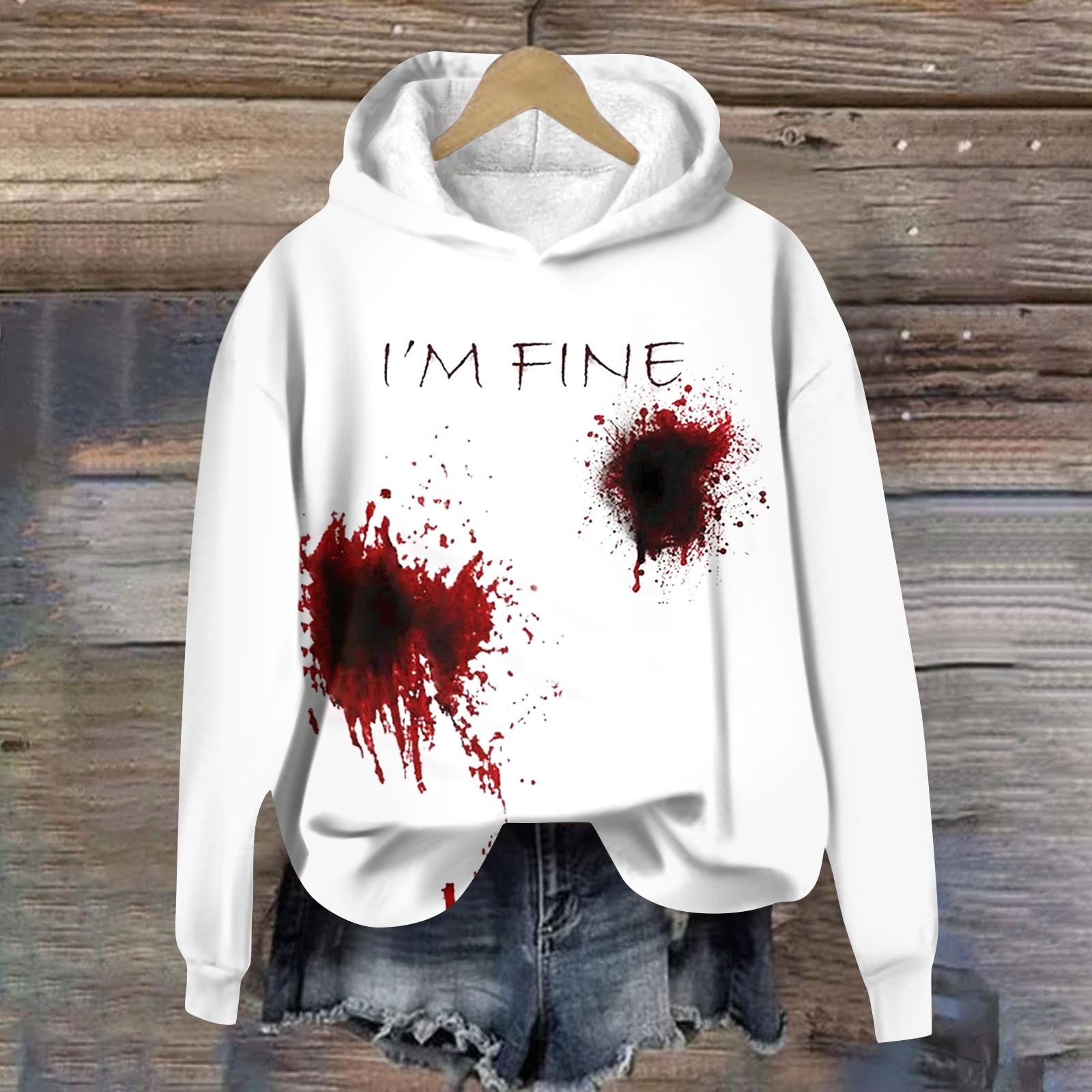 

Женские повседневные модные худи с длинным рукавом и круглым вырезом, с принтом семьи индейки цвета вина XL белый