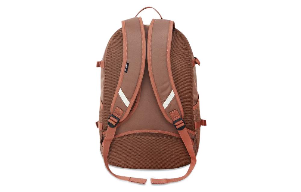 Converse Straight Edge Polyester Backpack Regular Unisex Brown 10023003-A03