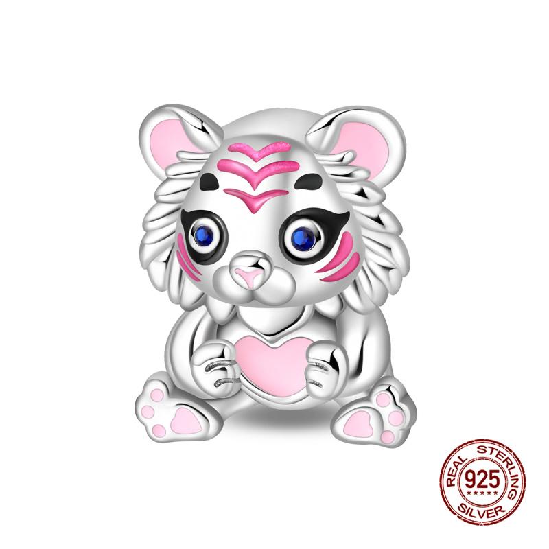 Authentic Original Charm Bead Component Copper Metal Characters & Capybara Charm Bead Component Bead Components Compatible With 3mm Authentic
