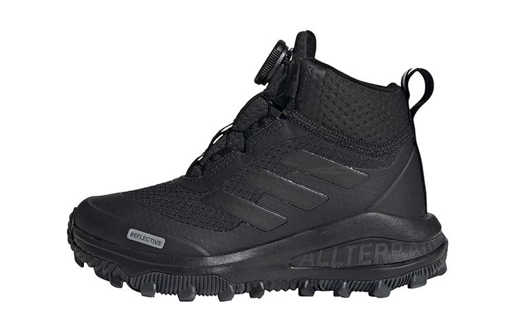 

Adidas Fortarun Boa Atr Btw K Fabric Slip Resistant Abrasion Resistant Mid top Kids Outdoor Shoes Black Kids FV3486 28