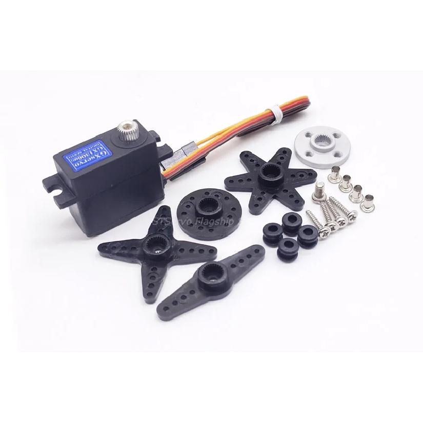 GXServo GX1306MG 4kg 17g 6.0v High Speed Digital Metal Gears Mini Servo For RC Car Fix-Wing Boat Robot Arm WPL Model Parts