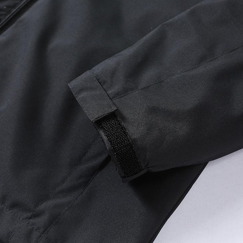 Man Black Windbreaker Windproof Waterproof for Spring Autumn Zip Up Jacket Men's Streetwear Bomber Clothes OverSize 4XL 5XL