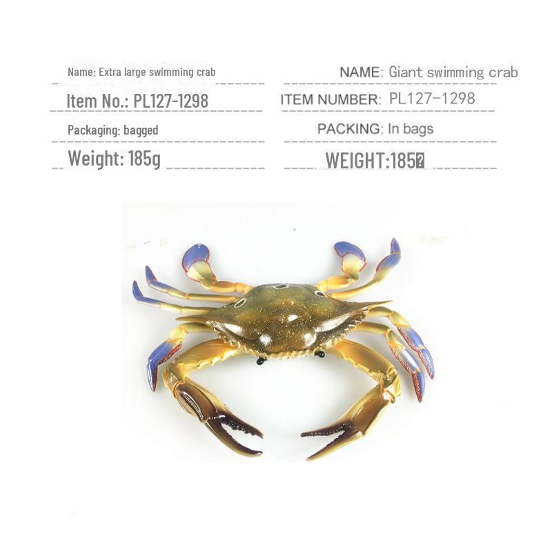 Cross-Border Marine Simulation Toy: Crab & Lobster Models for Kids