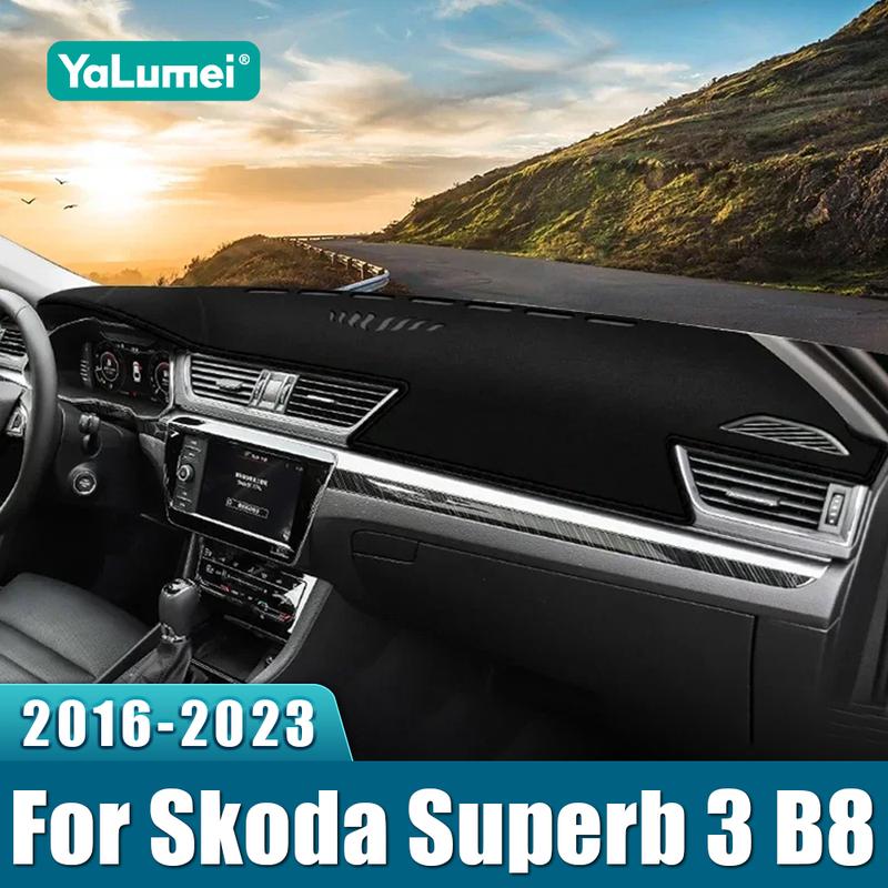 For Skoda Superb 3 B8 2016 2017 2018 Car Dashboard Sun Shade Cover Non-Slip Mat Pad Accessories ?