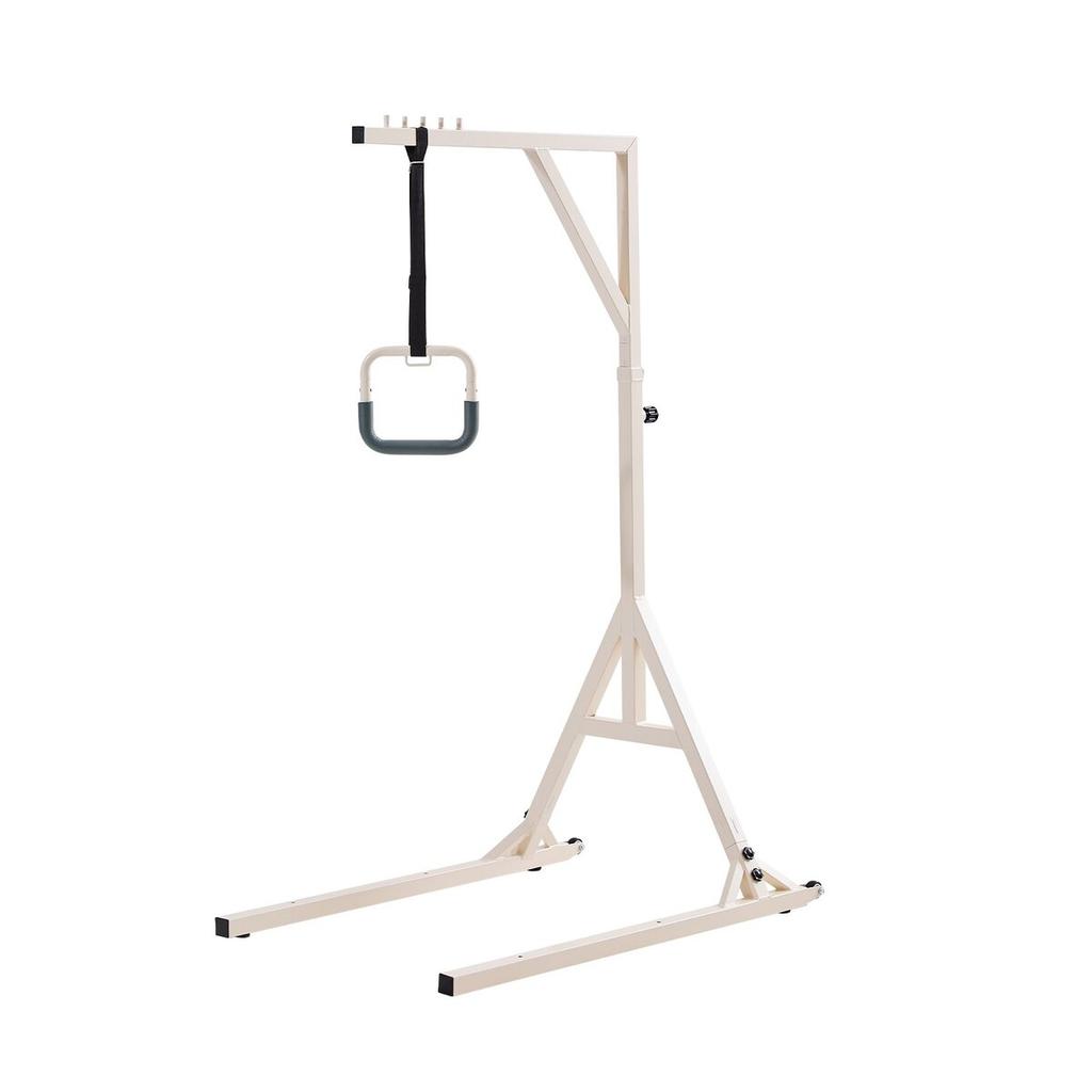 Sbarra Trapeze per Mobilità a Letto Capacità 350LBS Trapeze da Letto con 2 Ruote