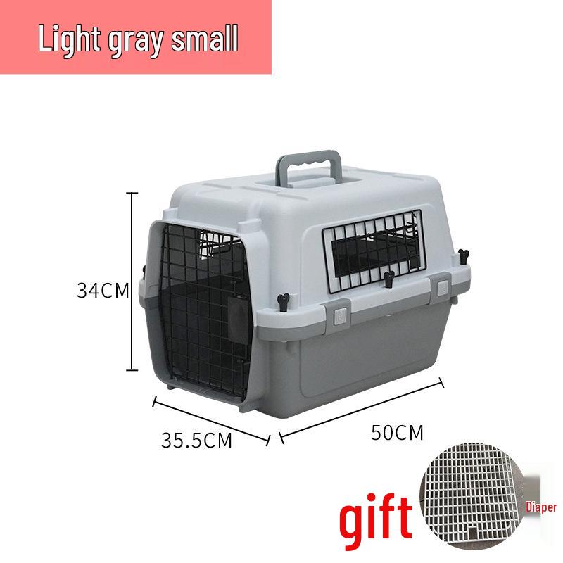 Tragbare Air China Haustiertransportbox: Katzen- & Hundekäfig für Reisen