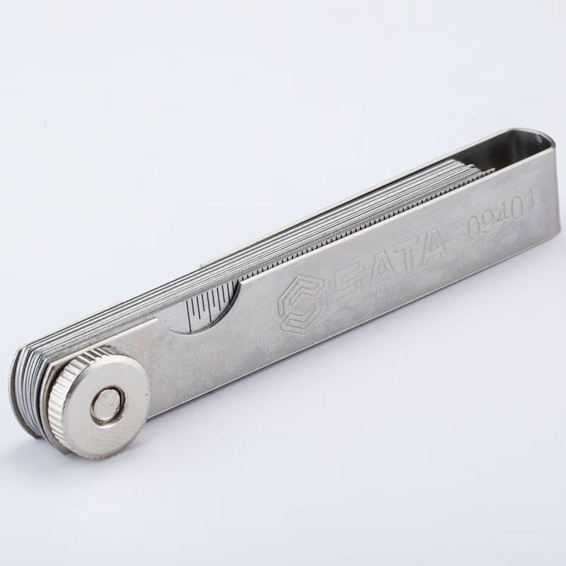 SATA 14-Piece Feeler Gauge Set 0.05-1.00mm (Model 09401)