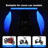 Motorcycle Angel Wing LED Lamp Door Courtesy Light Super Bright Angel Wings Projection Light 8-30V Moto Modified Decorative Lamp