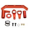 RC Steering Assembly Aluminum Alloy Replacement   Upgrade Repairing Parts for JLB 1Celsius10 Trucks
