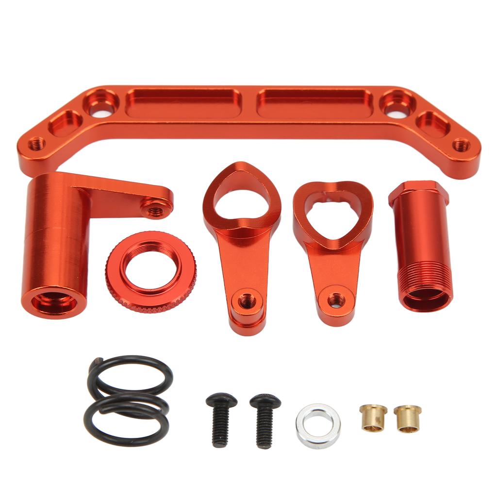 RC Steering Assembly Aluminum Alloy Replacement   Upgrade Repairing Parts for JLB 1Celsius10 Trucks