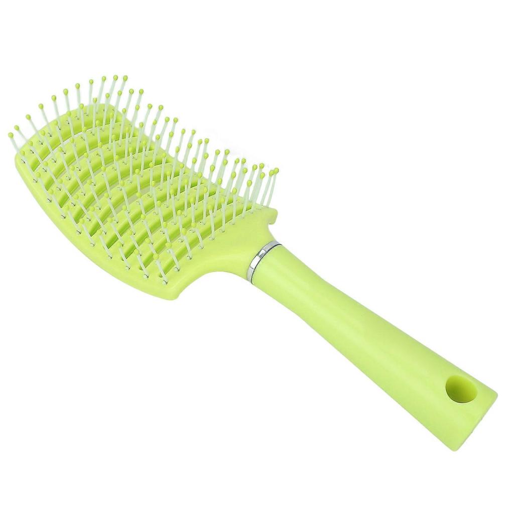 Detangling Hair Brush Professional Men Women Vented Paddle Hair Brush Styling Tool for Thick Straight HairFluorescent Yellow