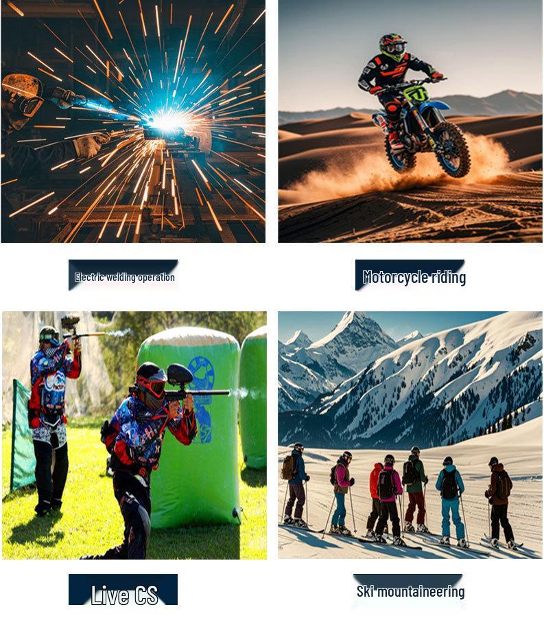 Retro Harley Windproof Motorcycle Goggles: Off-Road Riding One-Piece Mask Glasses
