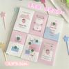 Random 30pcs Coquette Star Room Matte Film Strip Sealing Sticker Gift Packaging Packaging Sticker Planner Stickers
