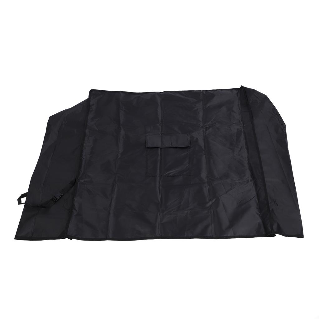 Patio Cooler Cart Cover Fits for Most 80 Quart Rolling Cooler Cart Oxford Cloth Water Resistant Ice Chest Protective