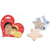 Cookie Cutter Kit - SCRAP COOKING - Heart and Star - Stainless Steel - Reusable - Baking Accessories