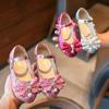 Prinzessin Lederschuhe Glitzer Kinder High Heel Mädchen Schuh,Schmetterling Knoten Design Performance Schuhe