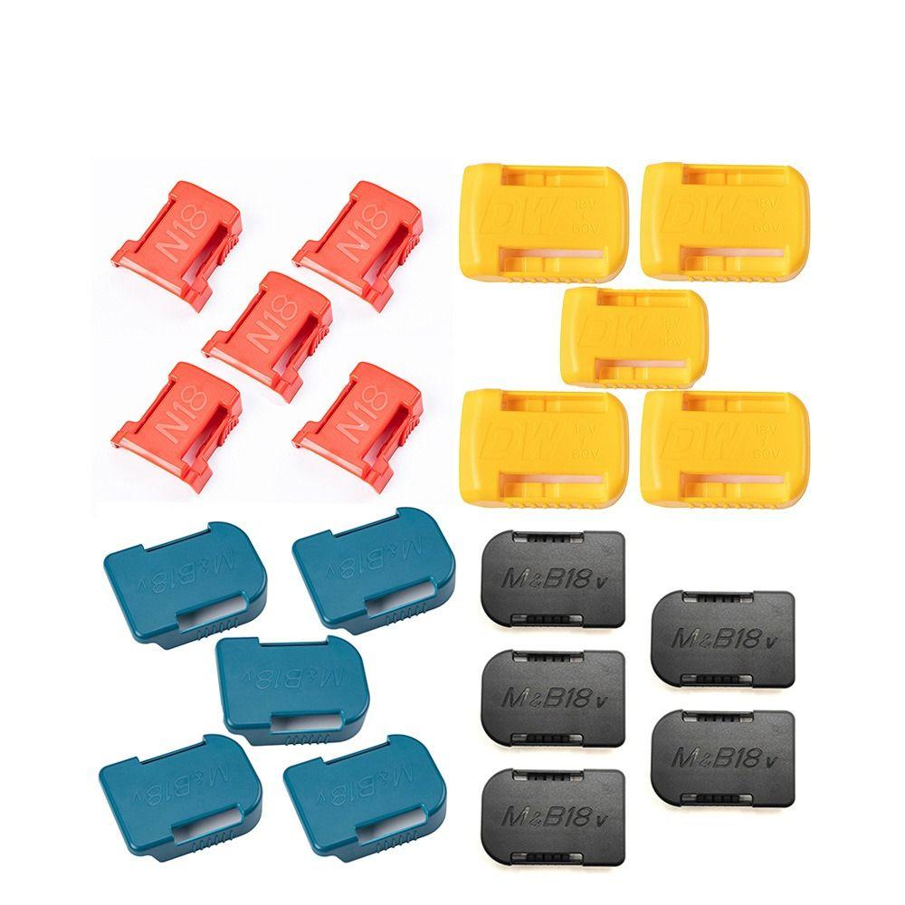 Durable Battery Storage Rack Universal Belt Clips Holders for Makita/Bosch/Dewalt/Milwaukee