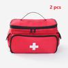High-Capacity Portable First Aid Kit, Travel Medicine And Medication Storage Bag Oxford Cloth Organizer Box Emergency Survival