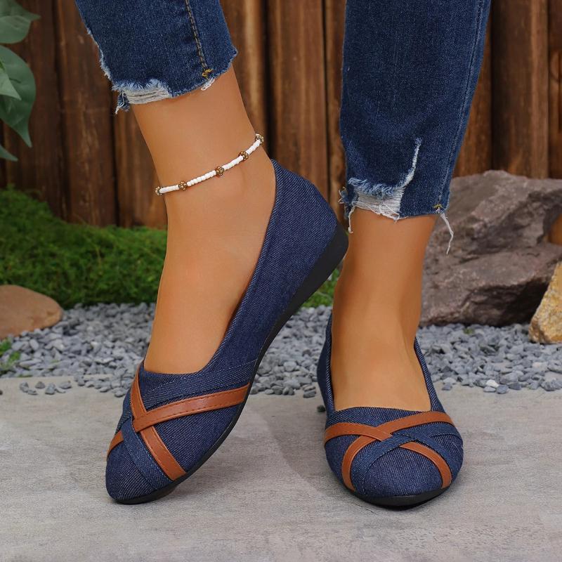 Frühling Sommer Atmungsaktiv Bequem Flache Schuhe Rutschfest Weich Sohlige Damenschuhe Freizeitschuhe