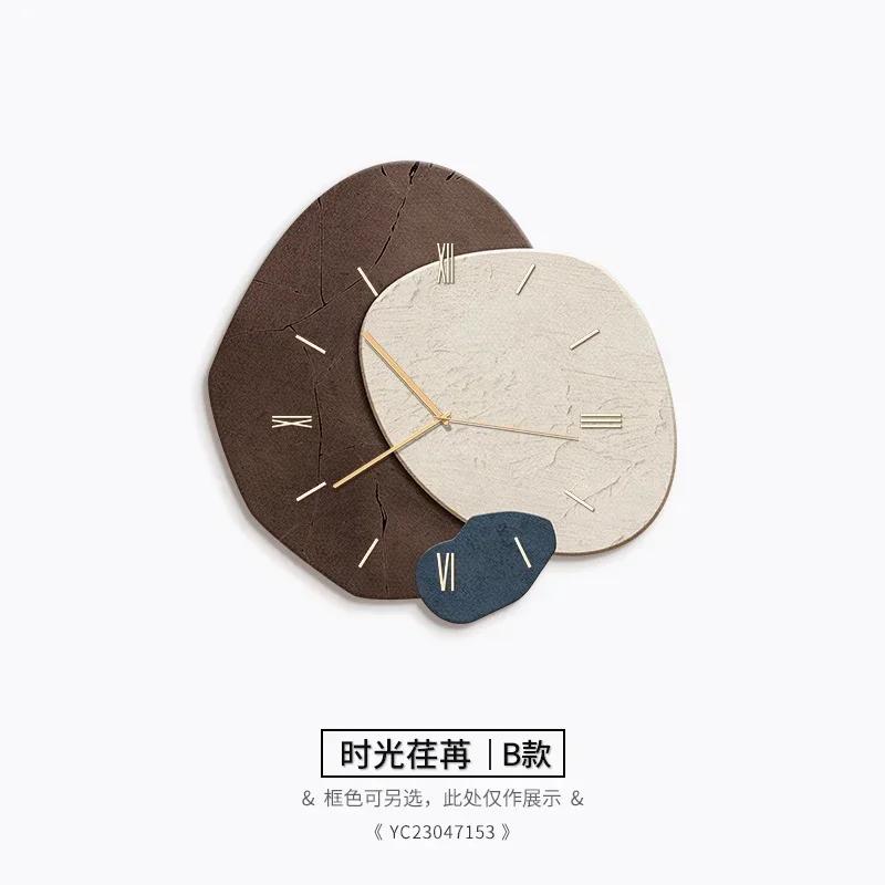 Modern Silent Wall Clock Simple Design Creative Home Decor Good Luck Living Room Hanging Timepiece