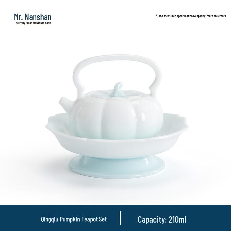 Nanshan Kung Fu Ceramic Teapot & Tray Gift Set