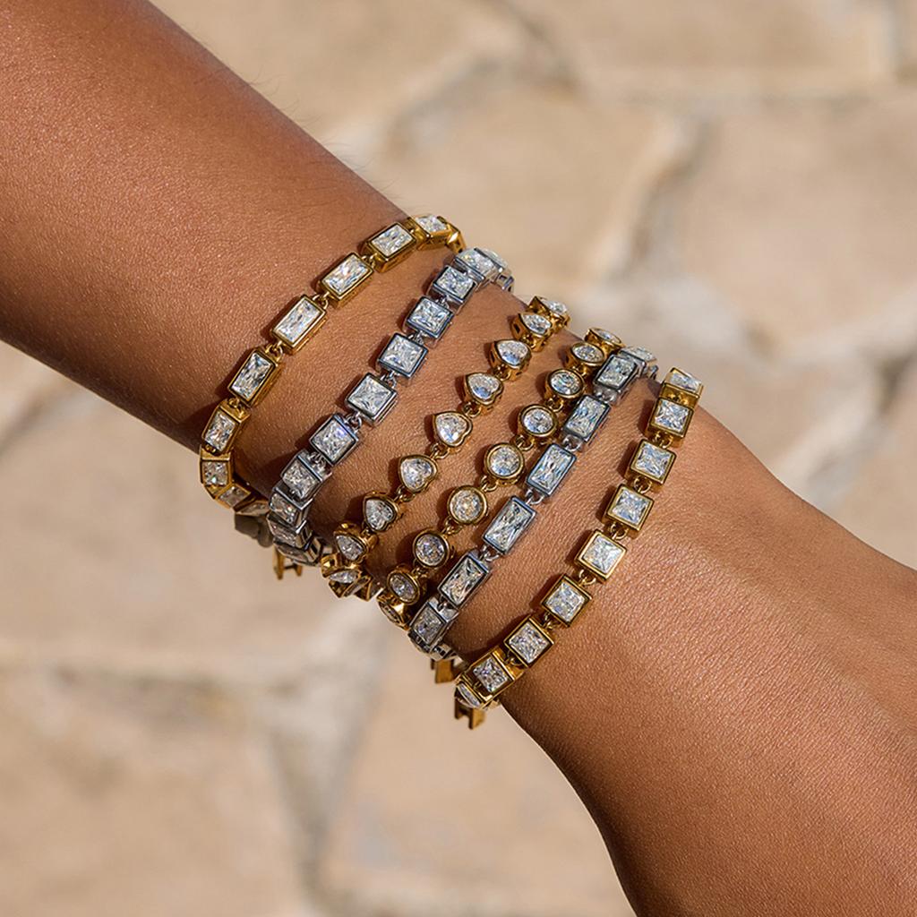JYL TS Bracelet  Shine 18K Style Enhances Luxury & Wealth