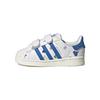 LEGO X Originals SUPERSTAR CF Slip Resistant Abrasion Resistant Low Top Toddler Shoes White Blue IF2199