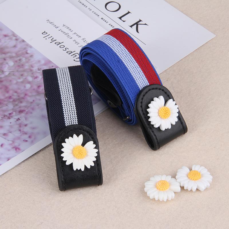 Pásky pro ženy/muže Džíny v pase bez přezky Kalhoty Bez přezky Stretch Pružný pásek v pase pro muže Neviditelný pás Bez vyboulení Bez problémů Pas