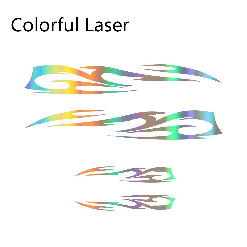 4PCS Car Door Side Stickers Hood Cover Decals Waterproof Vinyl Film Decoration Automobiles DIY Sports Styling Tuning Accessories