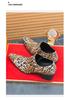 Herren Loafer mit Leopardenmuster, Leder, Cuban Heel, für Party oder Hochzeit