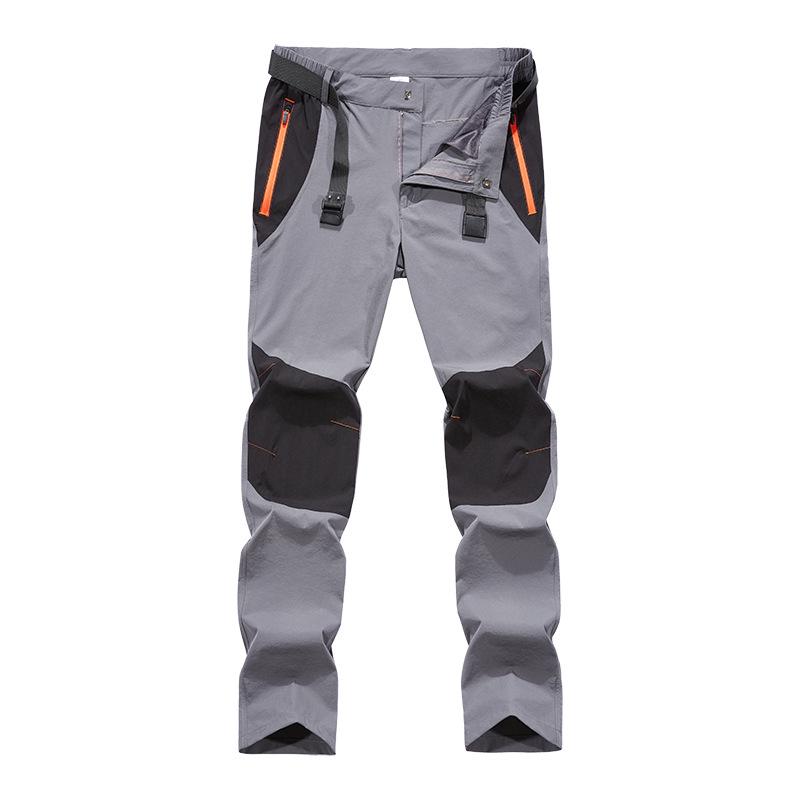 6833 Summer Quick-Drying Elastic Climbing Pants - Lightweight, Fashionable, and Available In Large Sizes