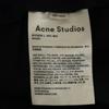ACNE STUDIOS wool blend Long pants 46 Navy Waist rubber Men's Used