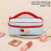 Ins Style Cosmetic Bag Large Capacity Travel Cosmetic Bag Portable Wash Bag Girl Series Contrast Color Storage Bag